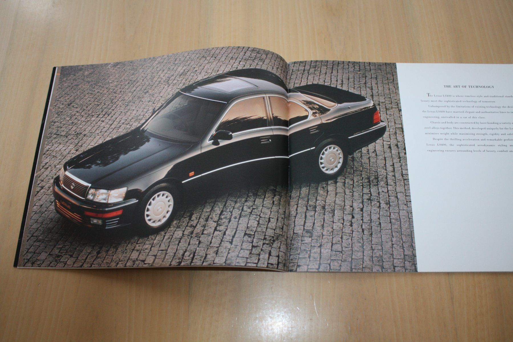 Lexus Dokumente: Original Lexus LS 400 Prestige Prospekt – Gebraucht aus Wikon von erwin400 3