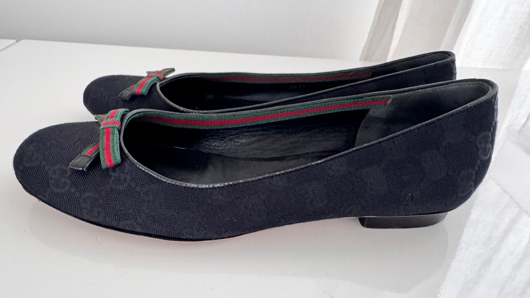Gucci Scarpe da donna: Gucci Schwarze Ballerinas Gr. 38.5 – Usato da Gossau SG venduto da MirjamVF 2