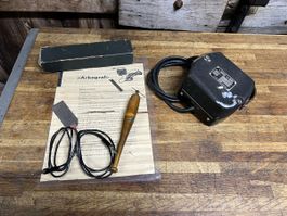 Arkograf Gloor Metallbeschrifter Elektroschreiber Atelier