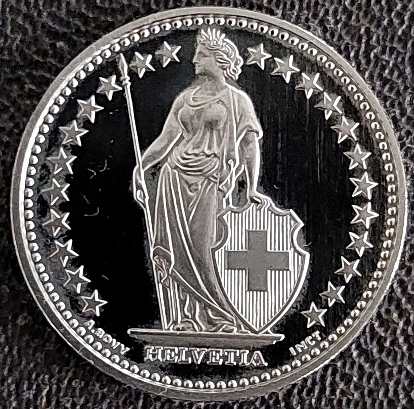 Alle Münzen: 1 Franken 2014 stgl. / aus Münzsatz – Neu (gemäss Beschreibung) aus Arch von coinsandmore 1