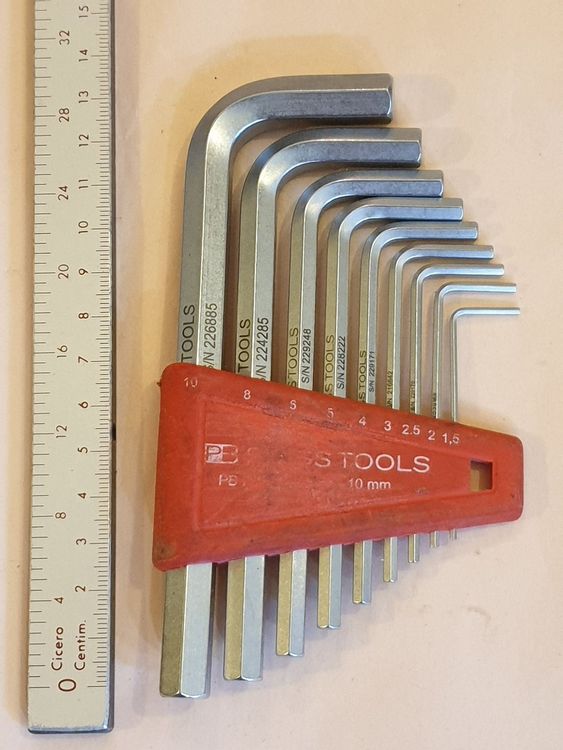 Inbusschlüssel Set SWISS TOOL PB 210 (Gebraucht) in Zürich für CHF 14 ...
