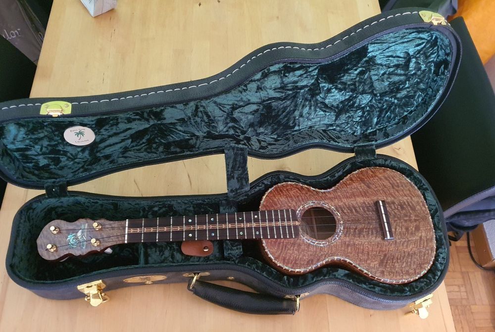 Palm Tree Ukulele made in USA Mango Kaufen auf Ricardo