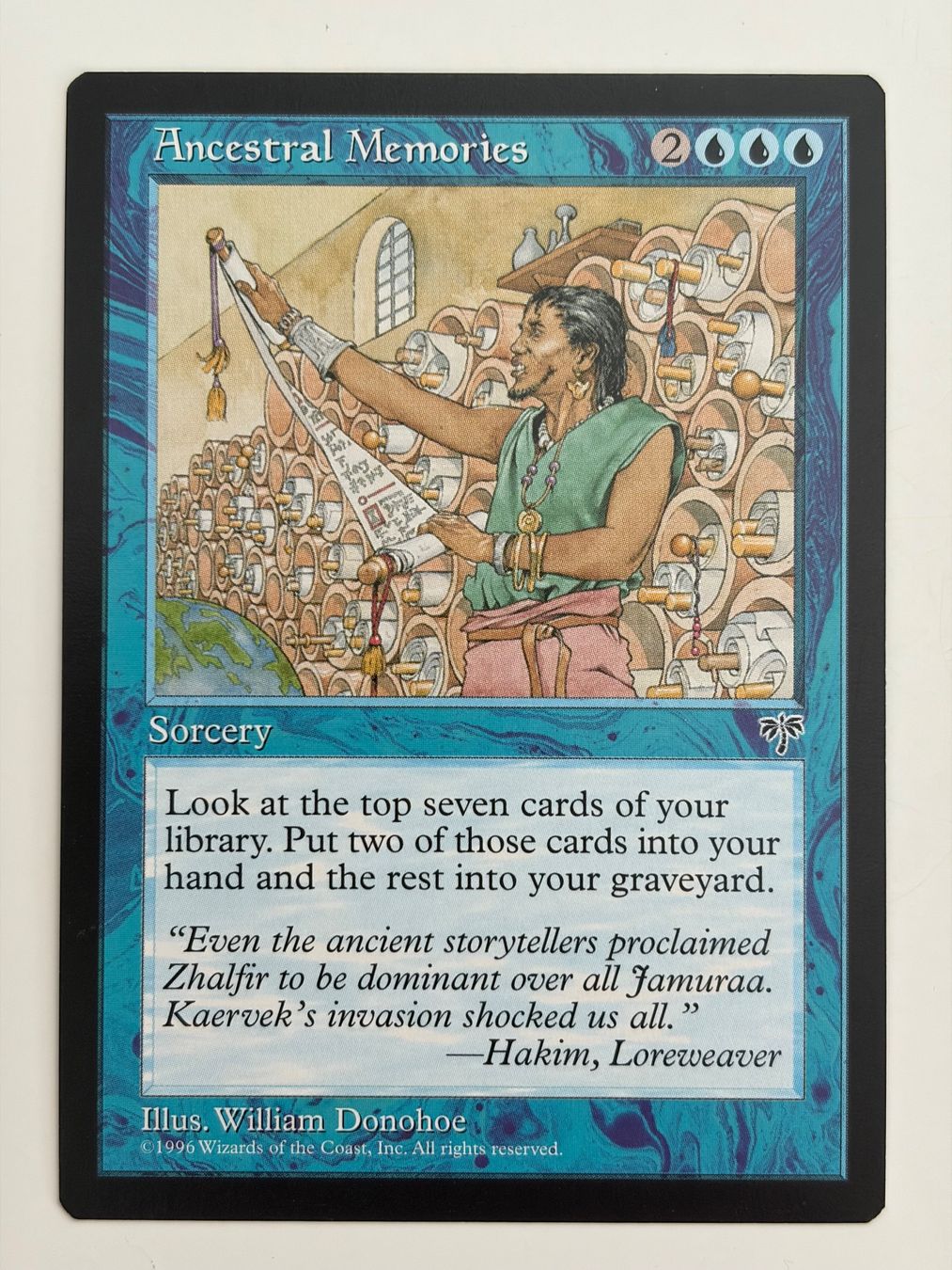 Magic The Gathering Carte collezionabili: Ancestral Memories - Mirage – Usato da Bonstetten venduto da ddiederichs