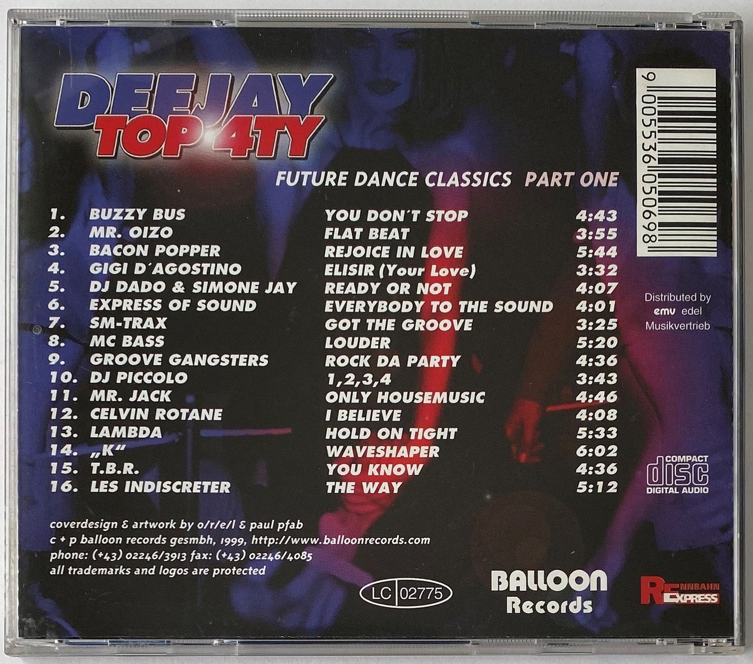 CD: Deejay Top 4ty, Future Dance Classics Part One – Usato da Flums venduto da Asquillo 1
