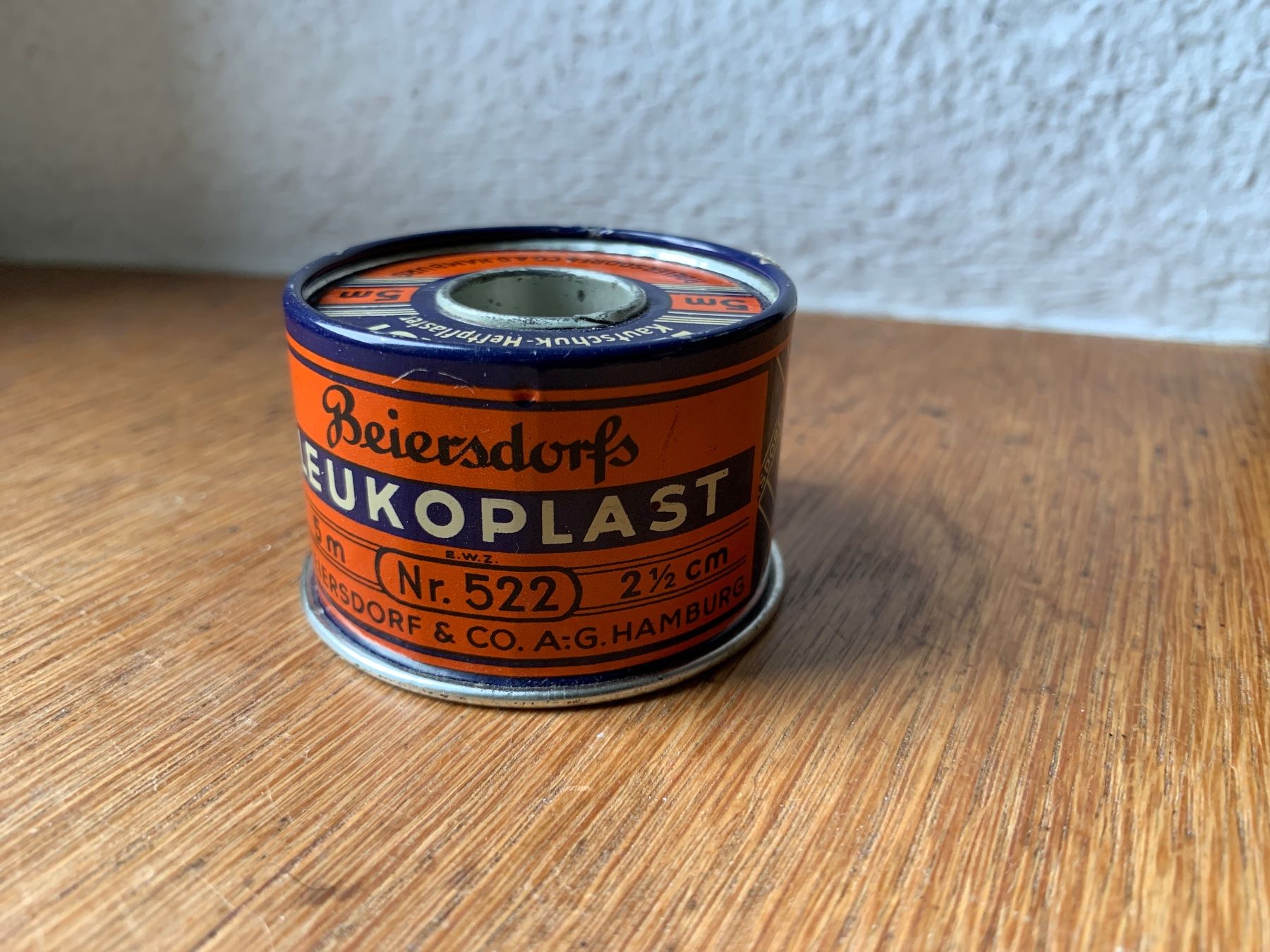 Kit di pronto soccorso: Leukoplast Pflaster 5m Dose Antik – Usato da Richterswil venduto da Moii89 2