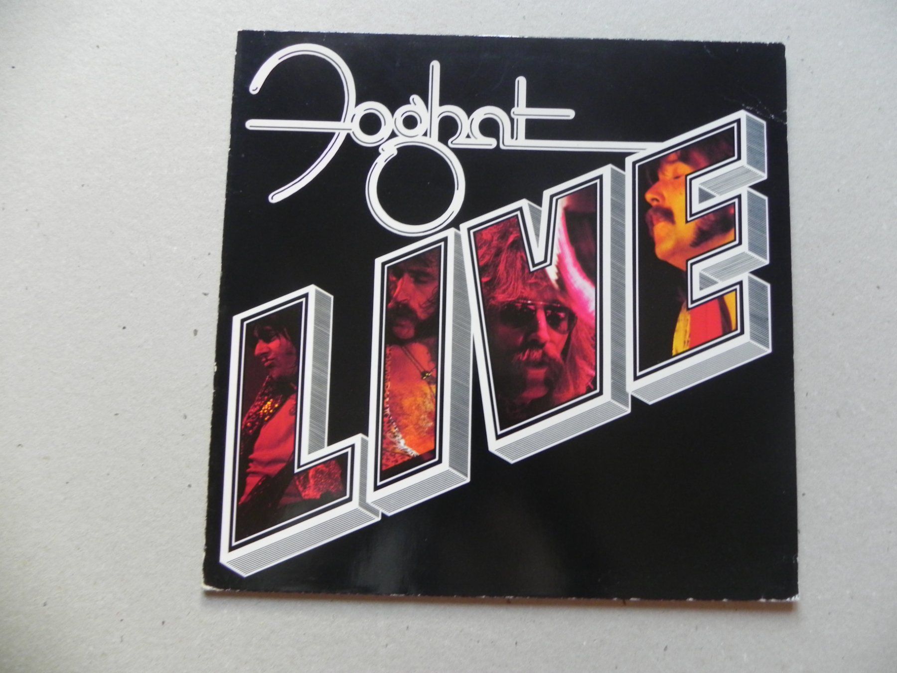 Schallplatten: LP brit. Hardrock Blues Rock Band Foghat 1977 ? Live – Gebraucht aus Siebnen von krimsie