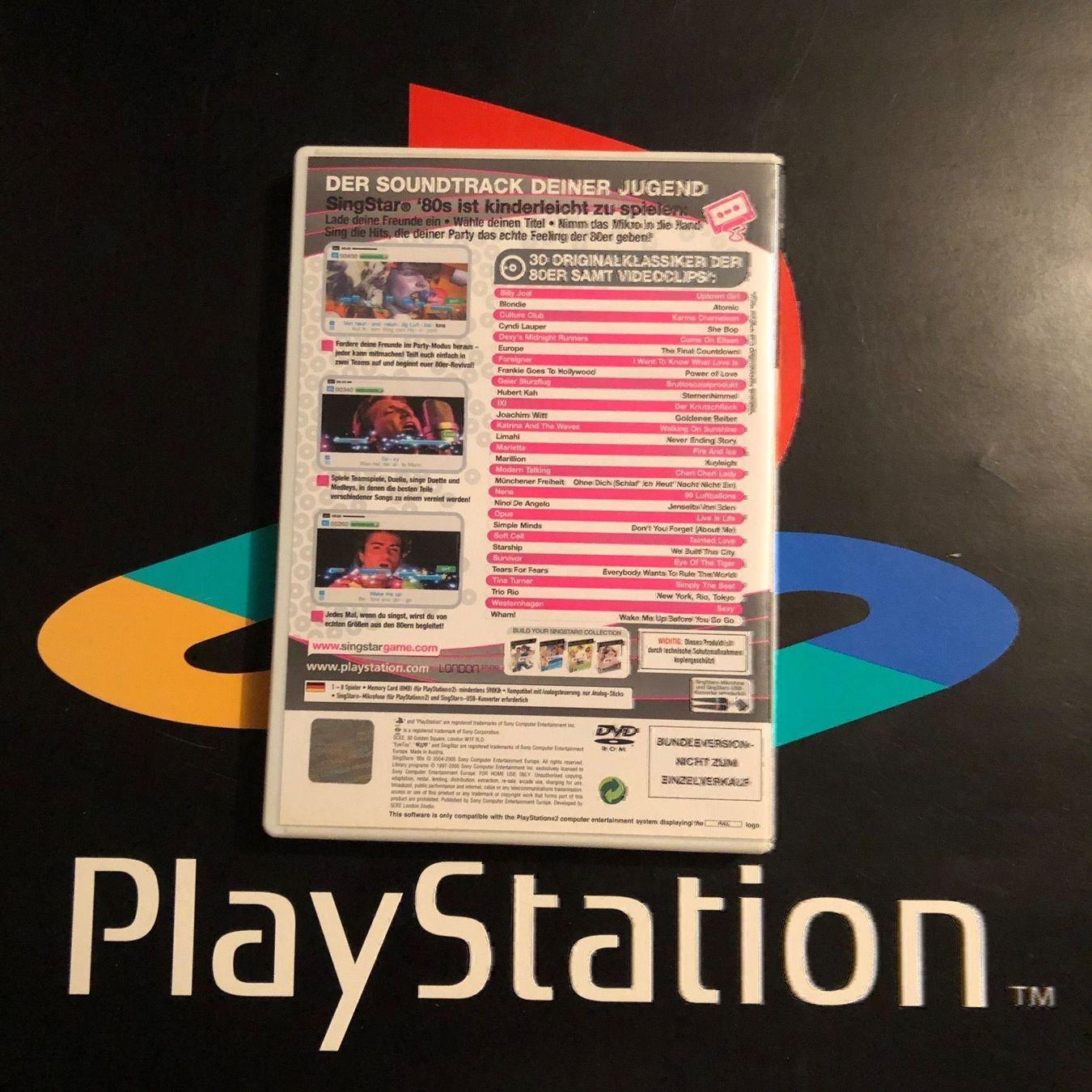 Spiele: SingStar 80‘s für PS2 – Gebraucht aus Kestenholz von Mad18 1