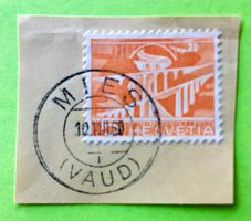 Nr.298  Technik und Landschaft 1949 mit Stempelt Mies