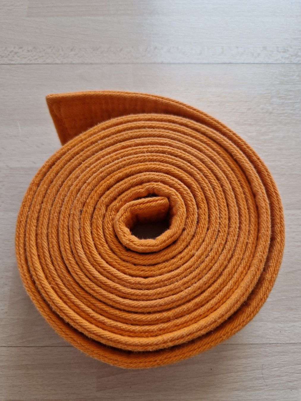 Kimono: Karate- oder Judogurt orange, 260 cm – Usato da Lyss venduto da pksuny 1