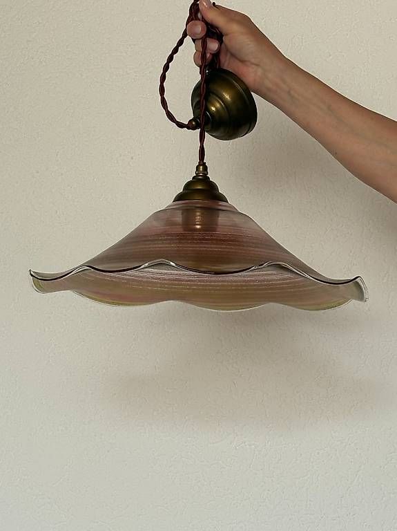 Lampade: BURRI GLAS Hängeleuchte – Nuovo (secondo la descrizione) da Berikon venduto da cordi55 1