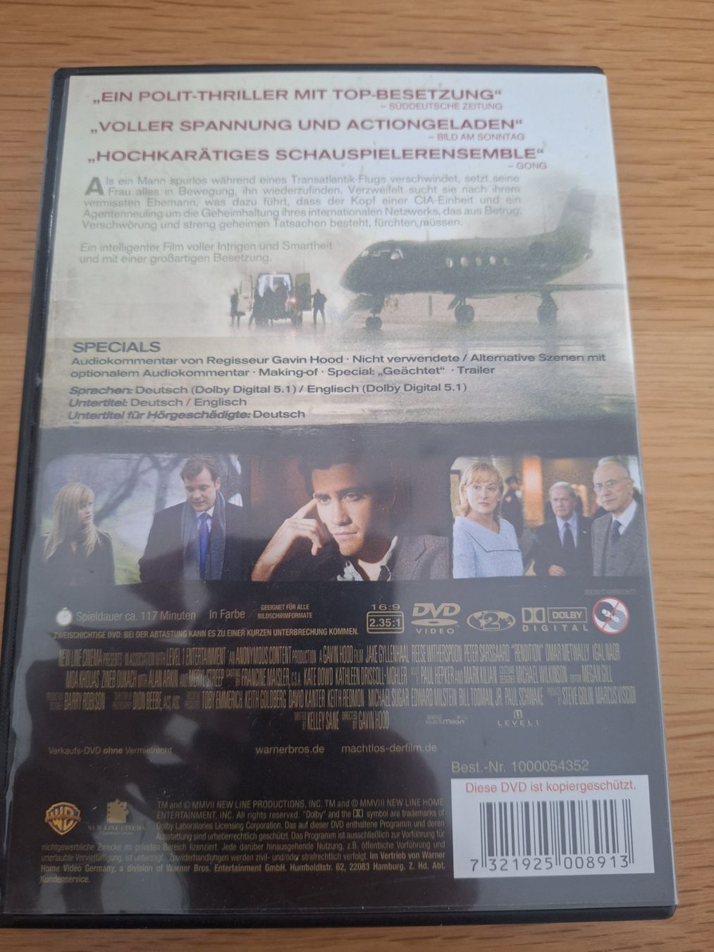 Tous les DVDs: Dvd Machtlos – D'occasion à Wanzwil par chlinih93 1