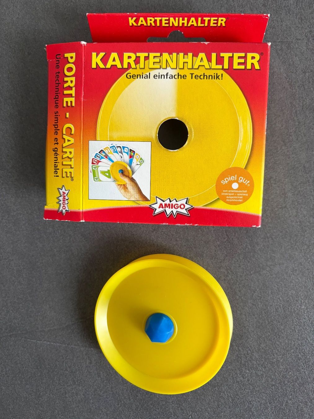 Amigo Jeux: Kartenhalter gelb, von Amigo, neu – Neuf (Voir description) à Beinwil am See par den_p9db 1