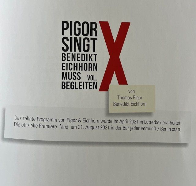 Libri: Pigor singt (Buch & CD), 10. Programm – Nuovo (secondo la descrizione) da Aesch BL venduto da schastu 2