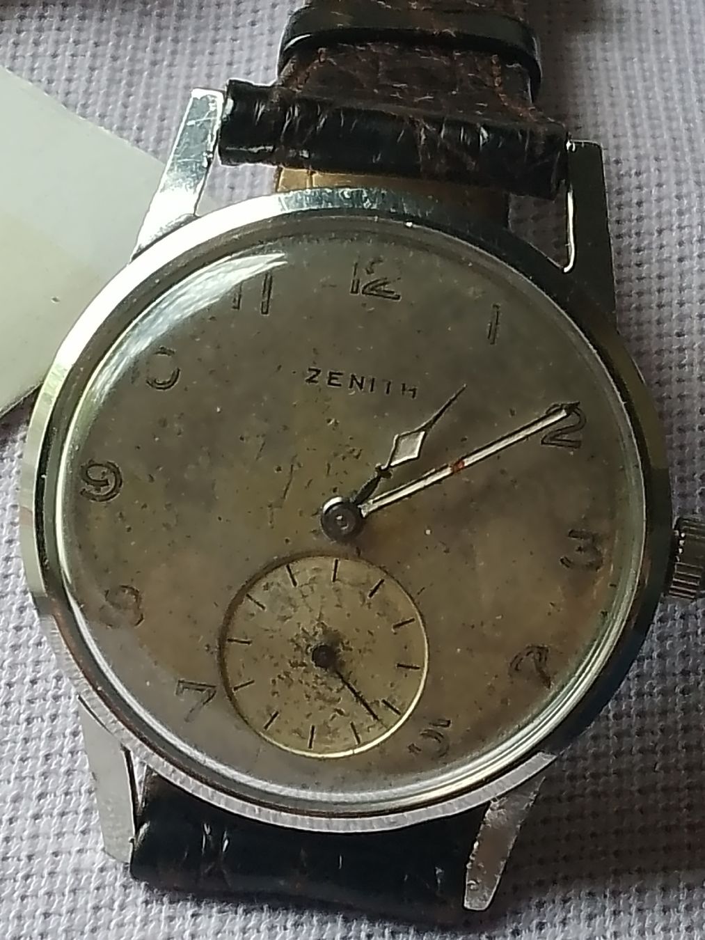 Zenith Orologi: Zenith Antik handaufzug 34 mm läuft Super  – Usato da Agno venduto da sam2608 4