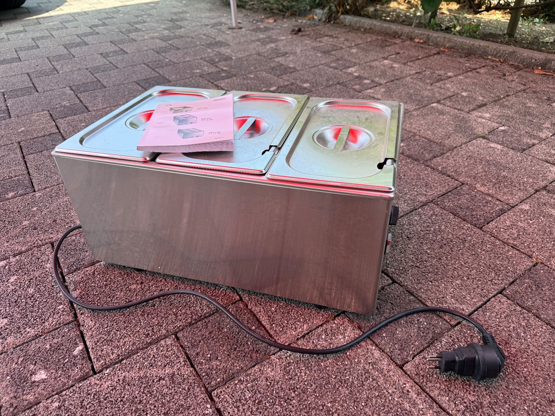 Allestimento di negozi e stand fieristici: Bartscher Bain Marie 3 GN Behälter 1/3 – Usato da Münchwilen TG venduto da DieVierVilas 2