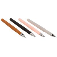 1 Radierbarer Stift in 4 verschiedenen Tierdesign, 14 cm