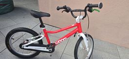 Woom 3 Rot Velo mit Ständer , Super Zustand