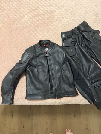 Motorrad Leder Kombi Hein Gericke Pro Sports Grösse 44 