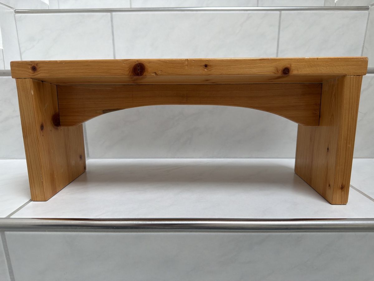 Sgabelli: Meditationsbank, Hocker, Holz massiv. – Usato da Biberist venduto da Momo33 1