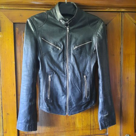 Lederjacke Vintage