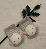 Cute baby socks with rattle 🎶