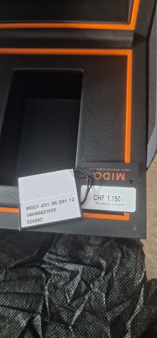 Mido Orologi: MIDO Automatic Chronometer Herrenuhr Swiss Made – Nuovo (secondo la descrizione) da Hausen AG venduto da 777Boeing777 5