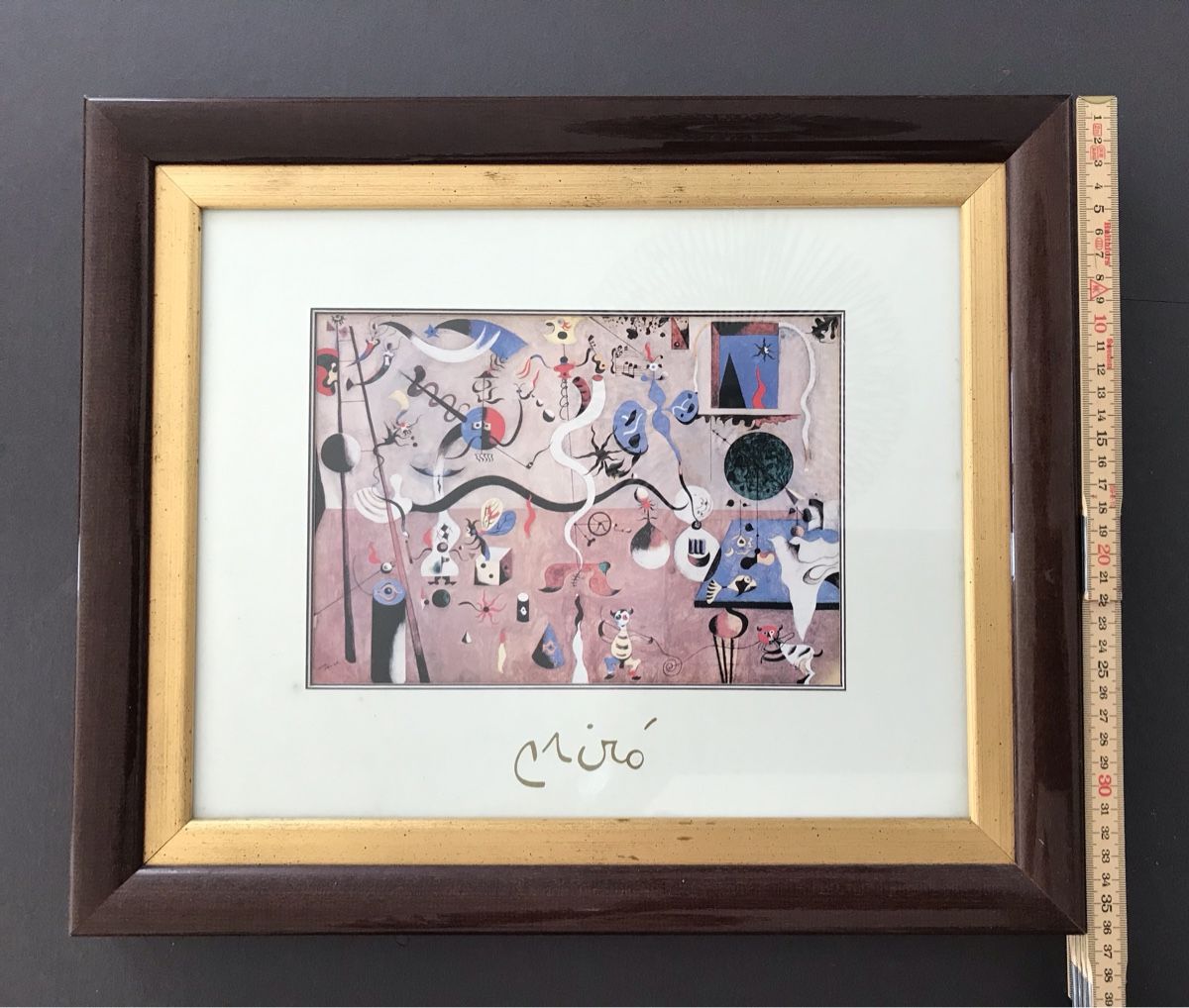 Grafica & Litografie: Tableau Miro repro - Cadre inclus – Usato da Penthaz venduto da Petrus45 6