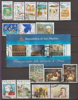 San Marino  timbres commémoratifs