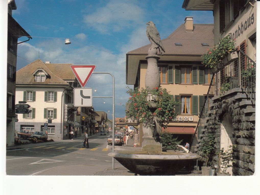 Cartoline postali: Frutigen 1985 – Usato da Bürglen TG venduto da StampGraf