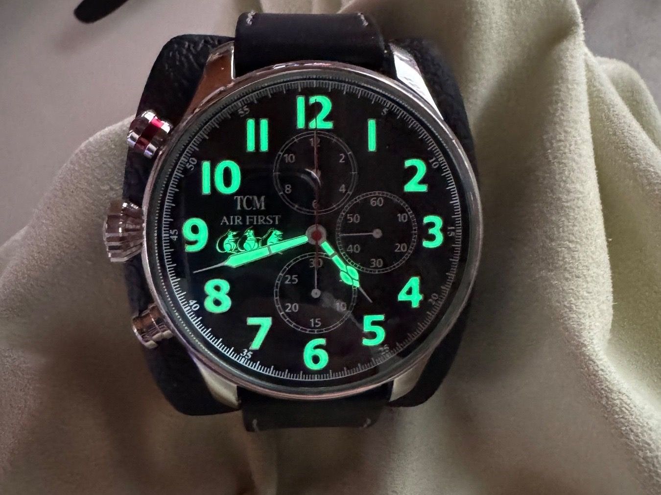 美品 TERRA CIELO MARE CIELO MANCINO TERRA CIELO MANCINO 手巻き腕時計