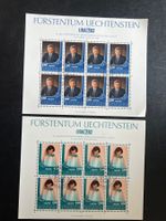 Liechtenstein 1982 2 Kleinbogen Erstag   (A1215)