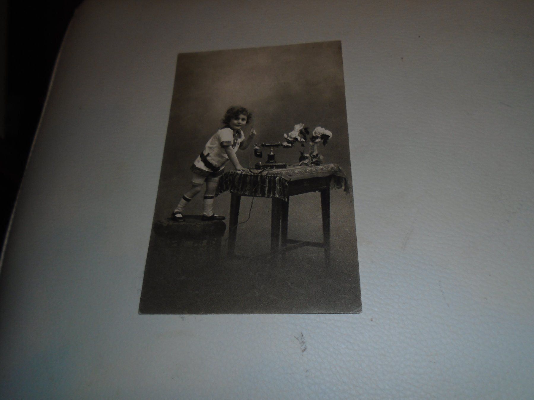 Cartoline postali: Mädchen und Telephon – Usato da Niederlenz venduto da Cedros58