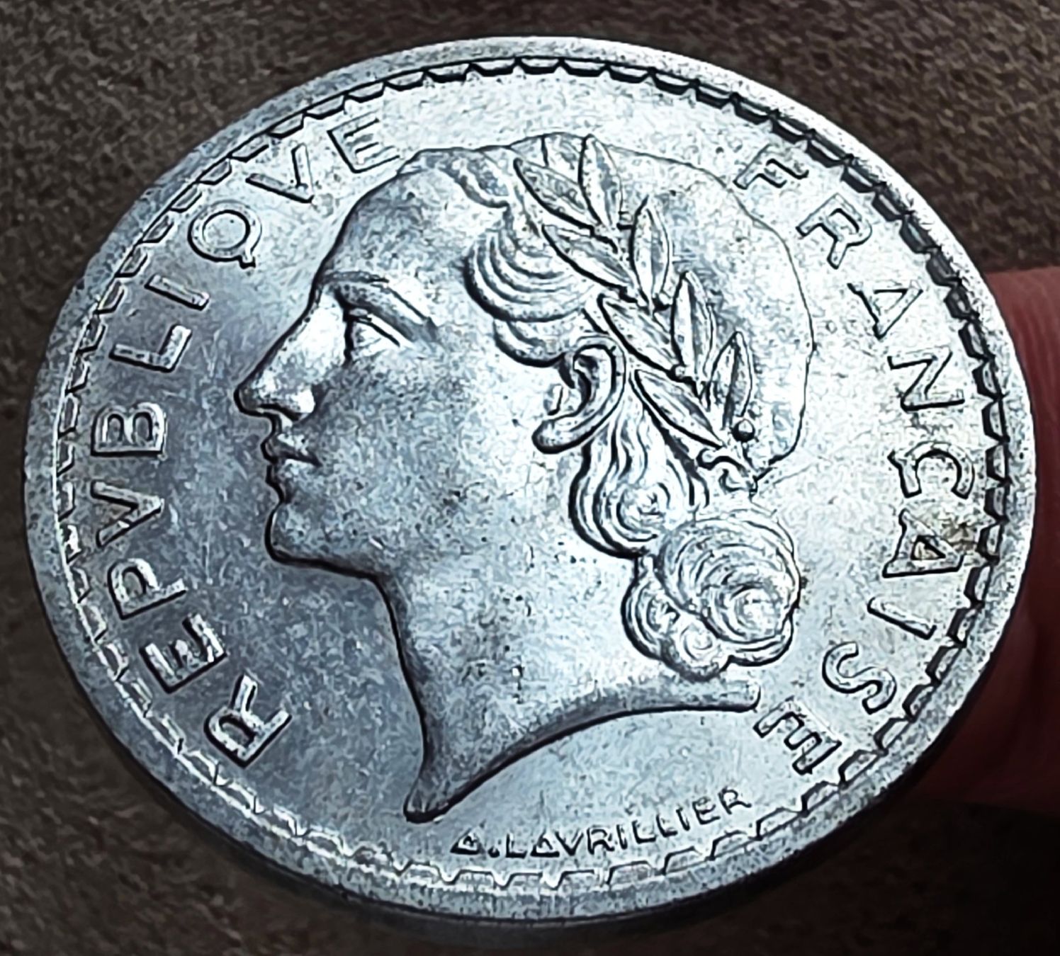 Tutti le monete: FRANKREICH 5 FRANCS 1947 – Usato da winterthur venduto da CoinPassion
