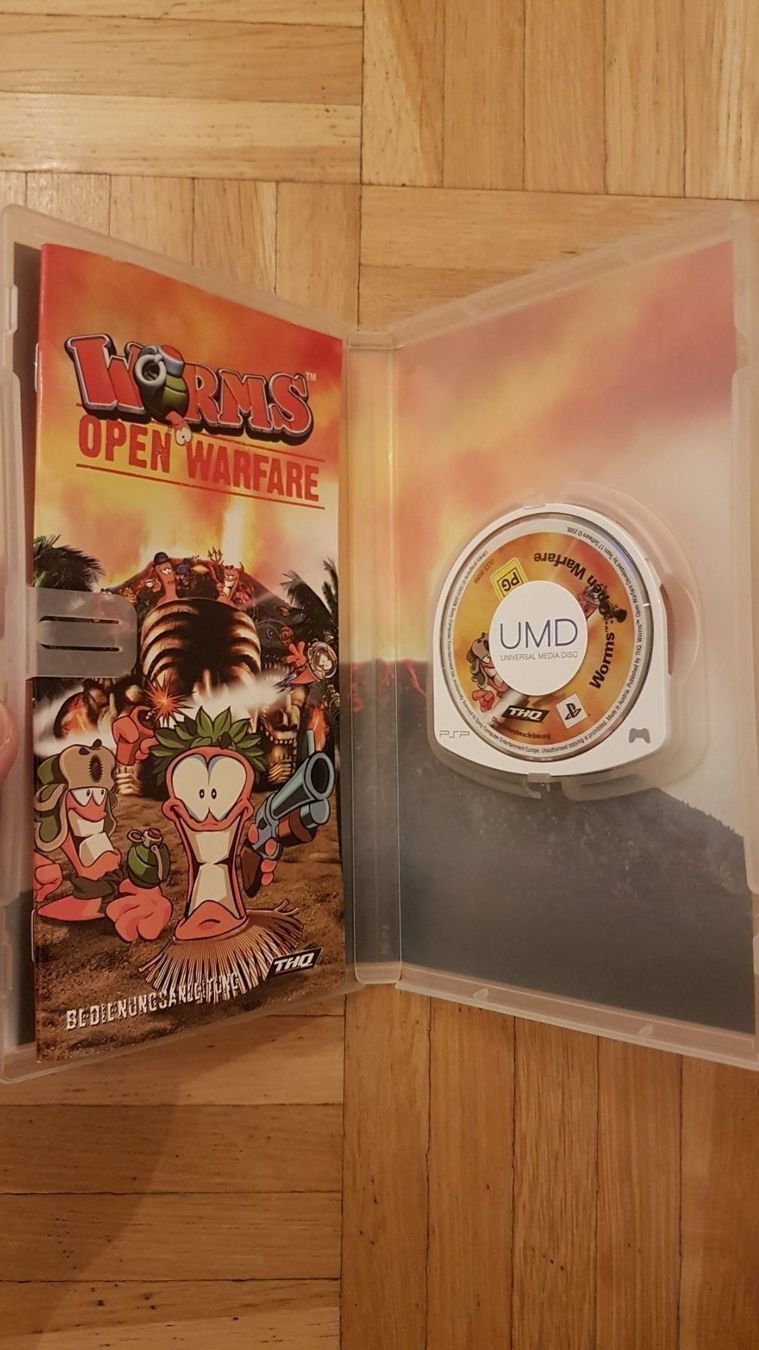 Sony Spiele: Worms Open Warfare PSP – Gebraucht aus Zürich von Mr.Heli 2