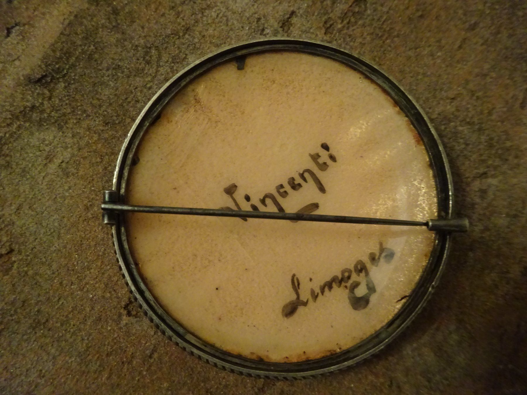 Spille & Fermagli: Brosche Emaille Limoges / Vincenti – Usato da Esslingen venduto da FetteSchnecke 5