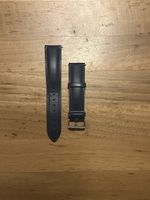 Echtleder Armband Moonswatch, Marineblau