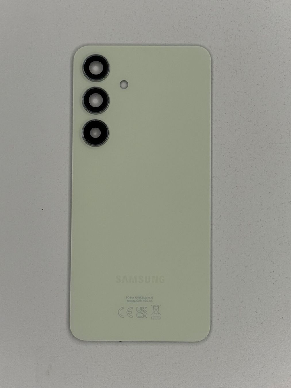 Samsung Telefoni cellulari / Smartphones: Vitre arrière Originale Samsung S24 Vert Galaxy – Usato da Zug venduto da ElPhone