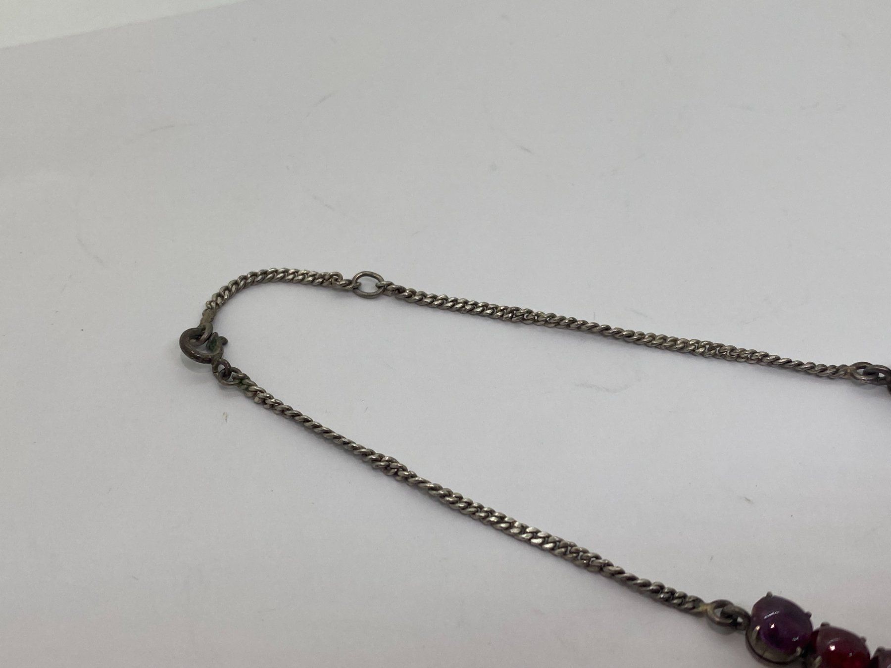Colliers: Collier mit roten Spinelle 43cm Silber /i423 – D'occasion à Bern par JMsoehne1987 4
