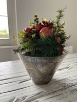 Silber-Vase