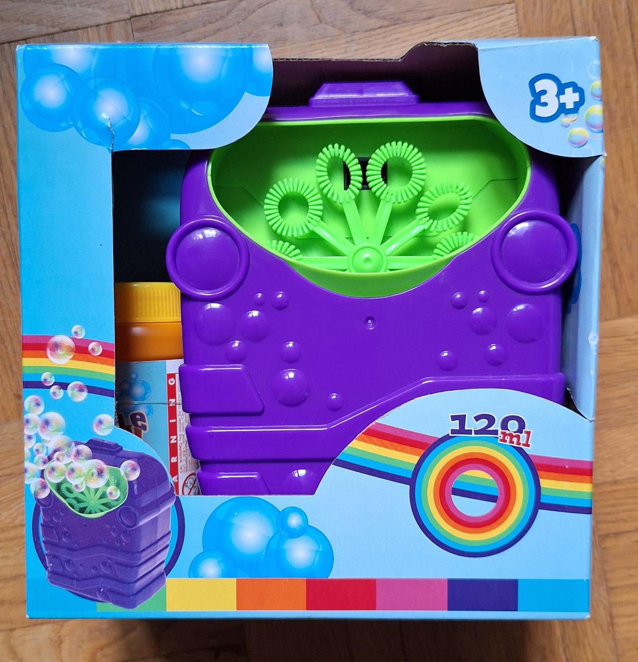 Giocattoli: Seifenblasenmaschine Bubble Blow Machine mit Flüssigkeit – Usato da Langenthal venduto da kiforall 1