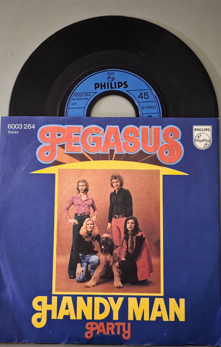 Schallplatten: Pegasus Single – Handy Man – Gebraucht aus Root von atelier22