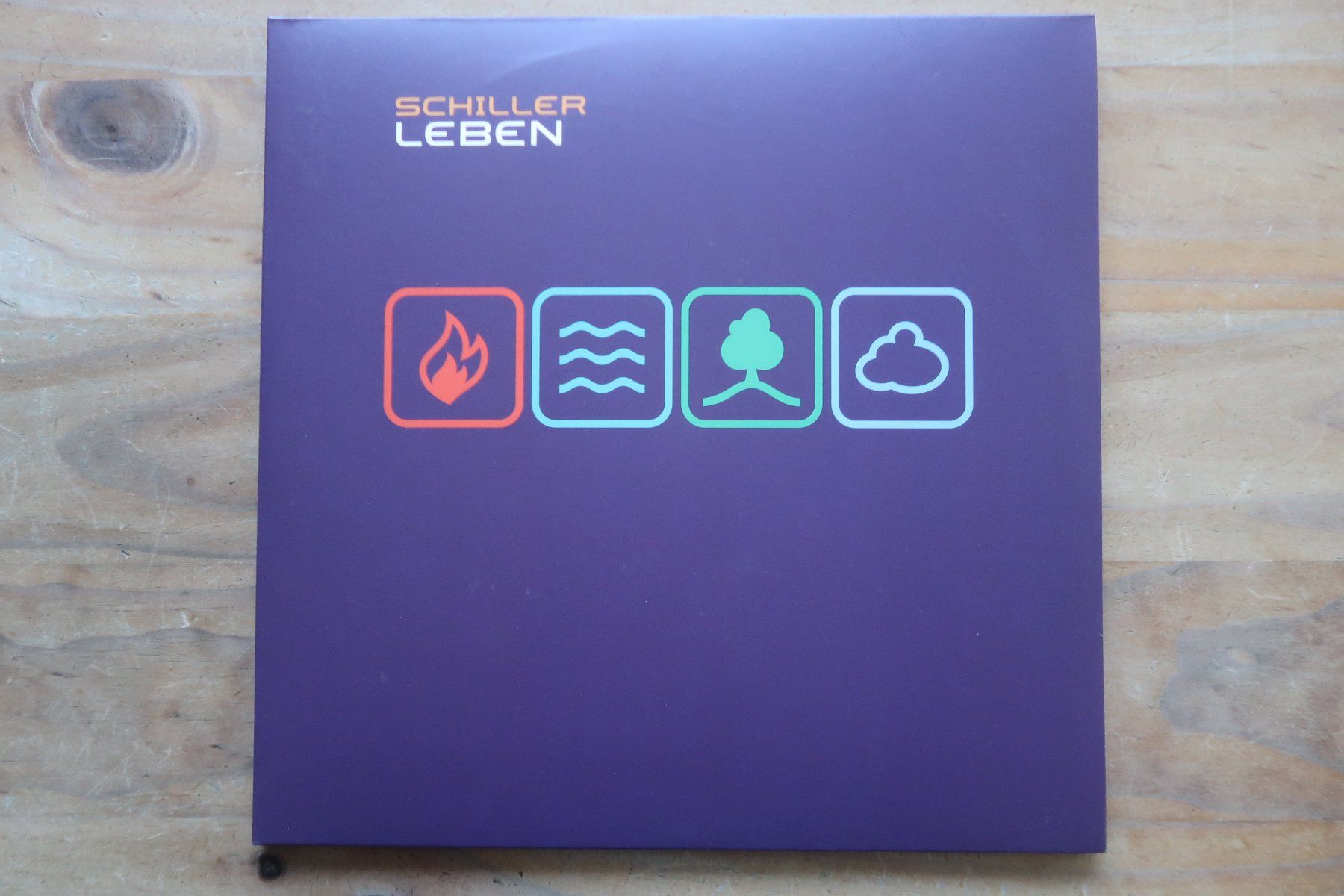 Schallplatten: SCHILLER - LEBEN -  2x PURPLE VINYL LP – Gebraucht aus Basel von Patiscat