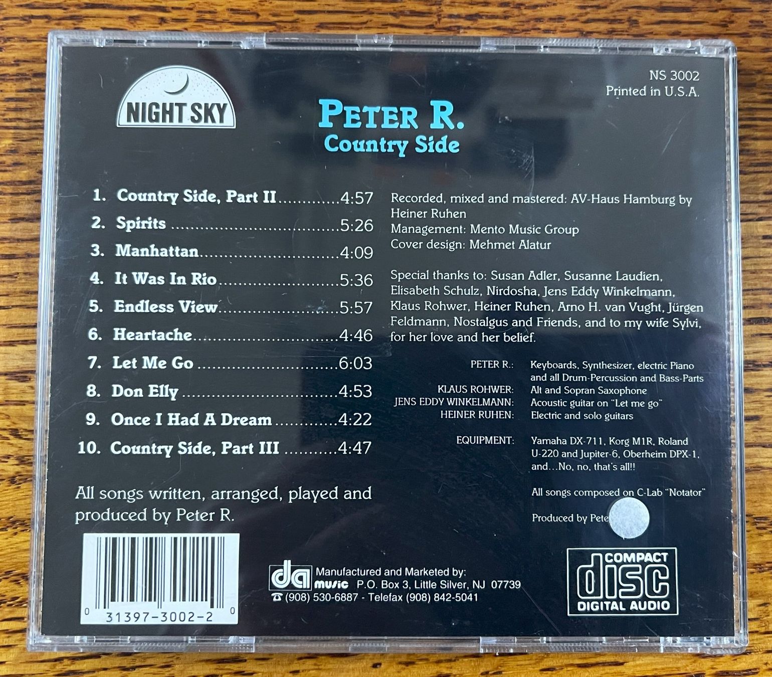 CD: Peter R.: Country Side CD – Usato da Oftringen venduto da Vucki 1