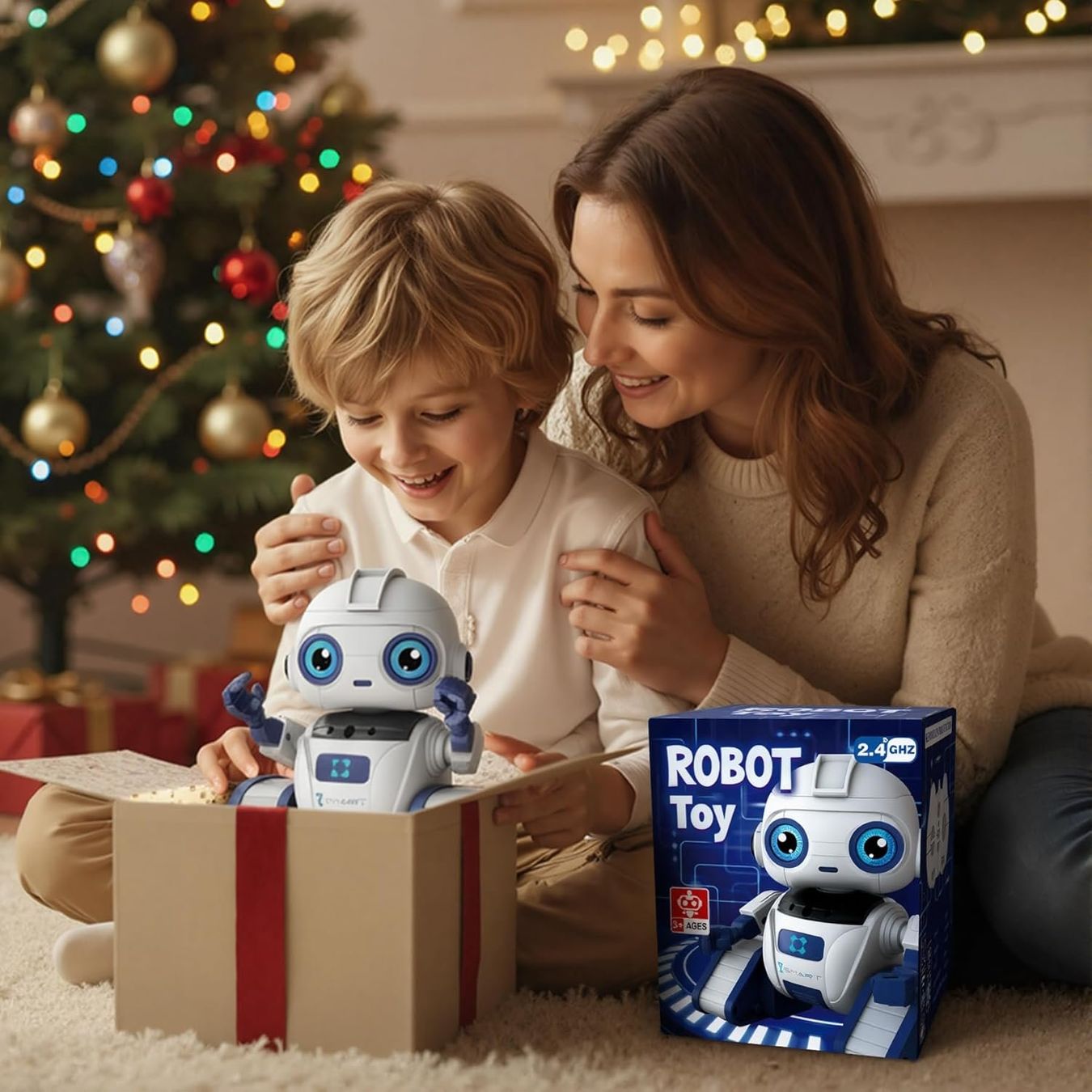Spielzeuge: RC Roboter Kinder LED Gestensensor wiederaufladbar 3-10J – Neu und originalverpackt aus Hallau von Sale50OFF 1