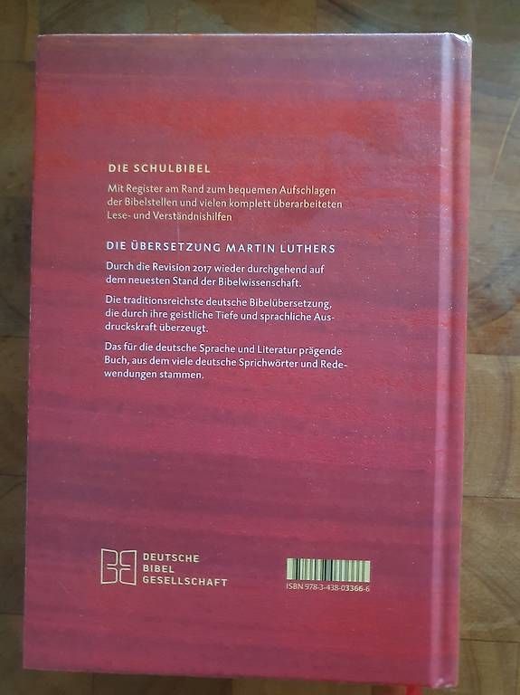 Libri: Schulbibel – Nuovo (secondo la descrizione) da Stein am Rhein venduto da fusselmaus 1