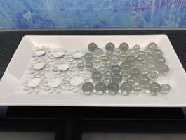 Glasi Hergiswil Glaskugeln Sonnenblumen Bluemli Glasdeko