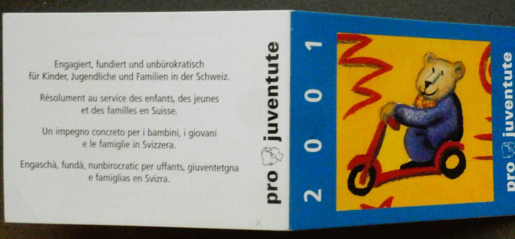 Alle Briefmarken: CH Markenheftchen 2001** – Neu (gemäss Beschreibung) aus Kehrsatz von Bernherb2