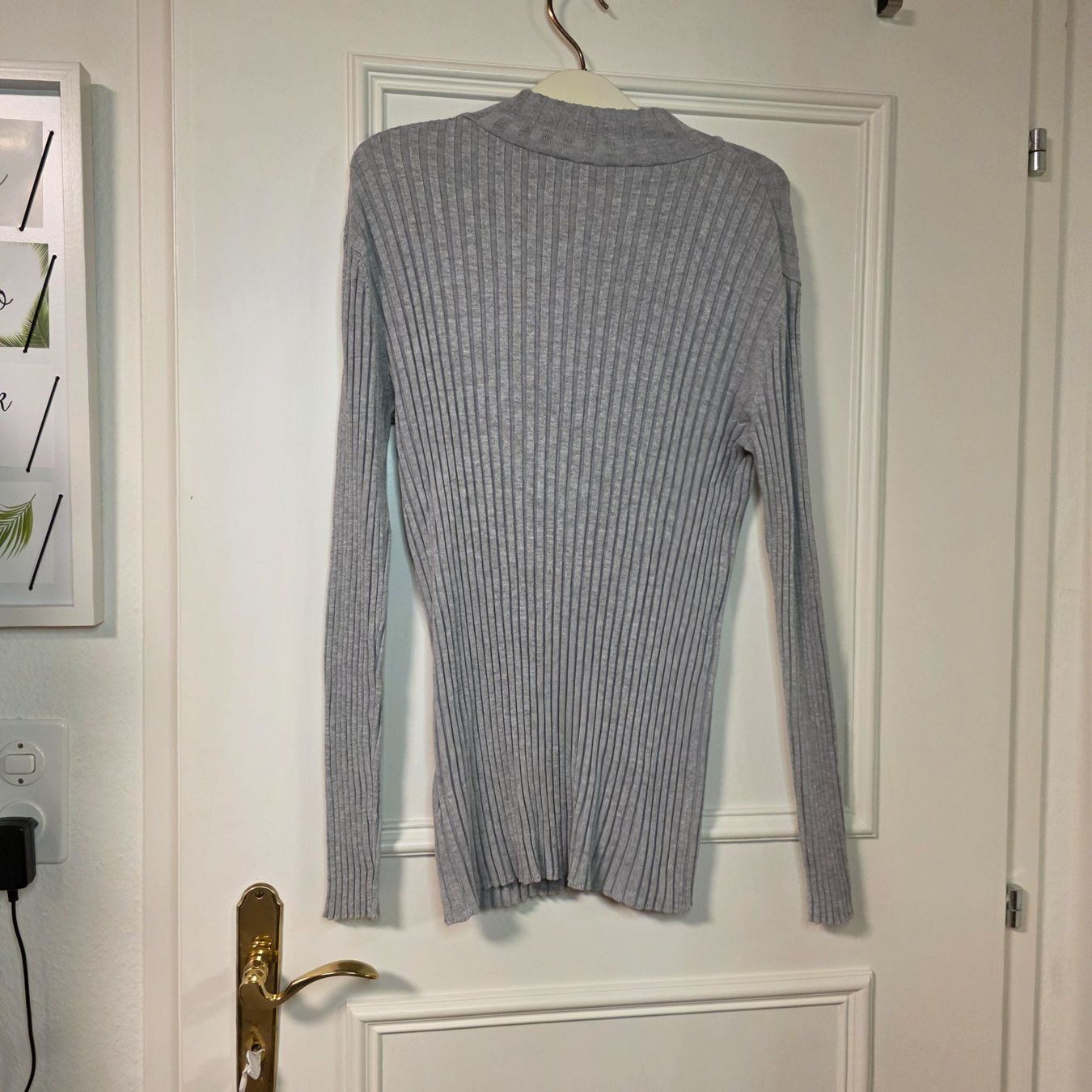 Maglioni & Felpe: Blue Motion Pullover Grau Rippstrick XL – weich & elastisch – Usato da Wald ZH venduto da CapLux 7