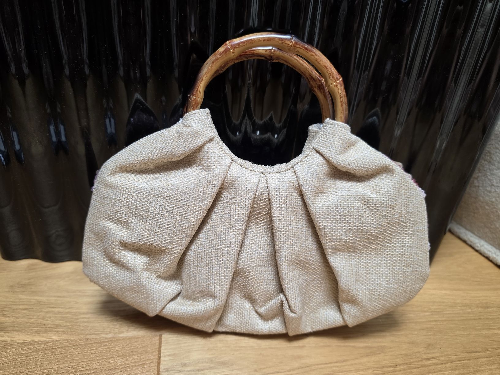 Borse da donna: Handtasche mit Bambus Griff – Nuovo (secondo la descrizione) da Kefikon TG venduto da Livline 1