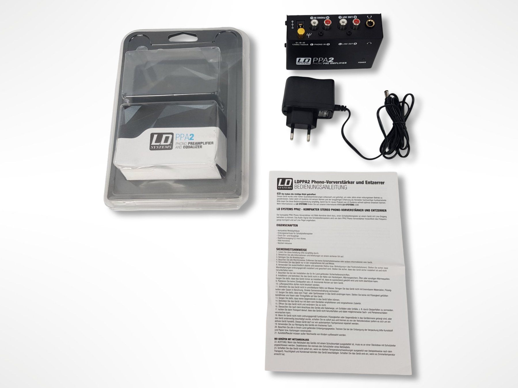 LD Systems Amplificatori: LD SYSTEMS Vorverstärker PPA 2 – Nuovo (secondo la descrizione) da Suhr venduto da Restwert_Suhr
